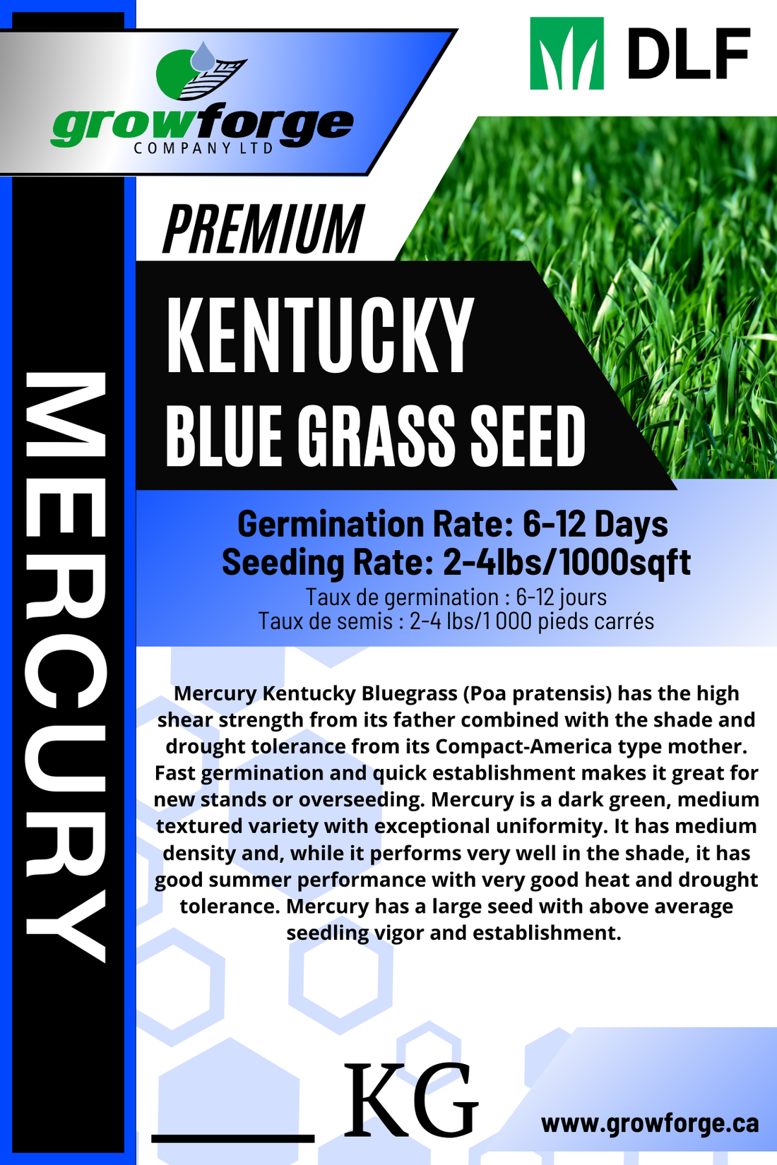Mercury - Elite Bluegrass - Growforge