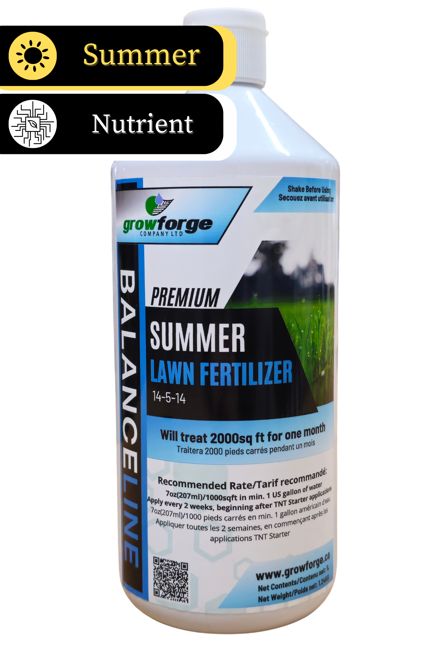 *#2 - Balanceline Summer Lawn Fertilizer * - Growforge