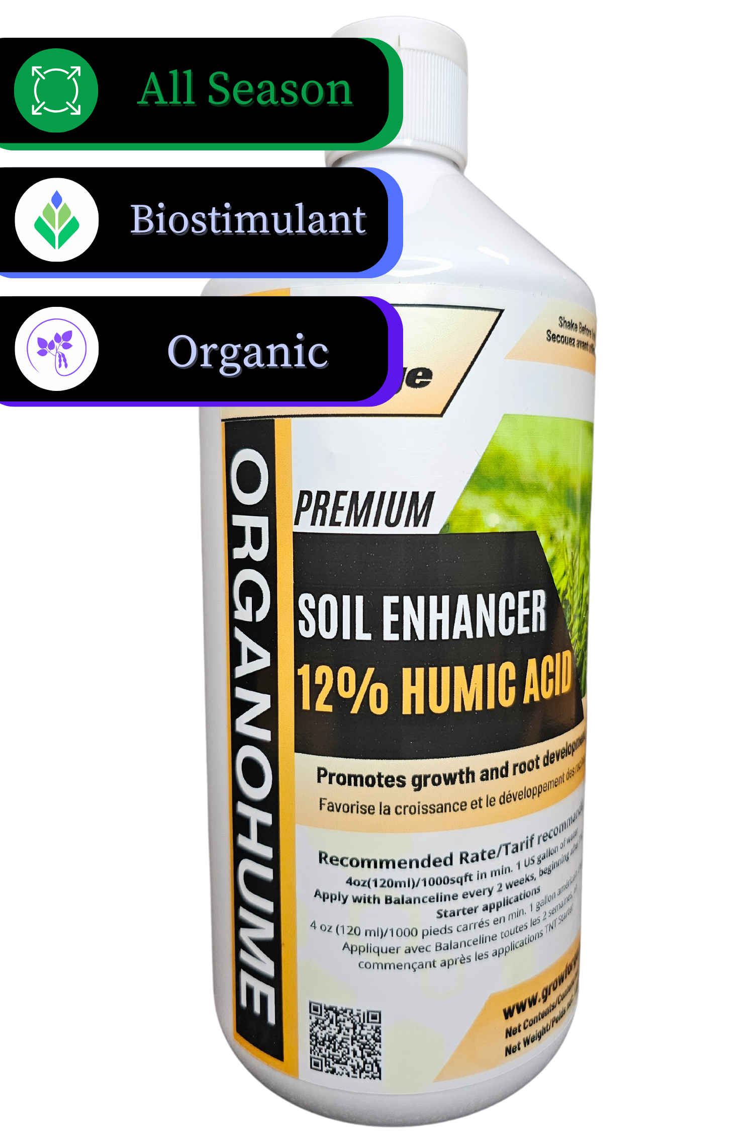 *#4 - Organohume(12% Humic Acid)* - Certified Organic - Growforge